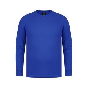Fabric Mens Waffle Long-Sleeved T-Shirt / Blue